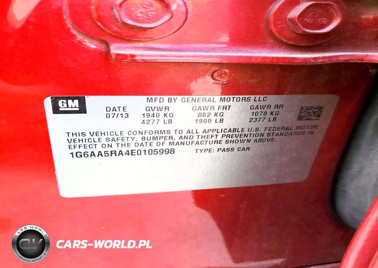 2014 Cadillac Ats VIN:1G6AA5RA4E0105998 - 13