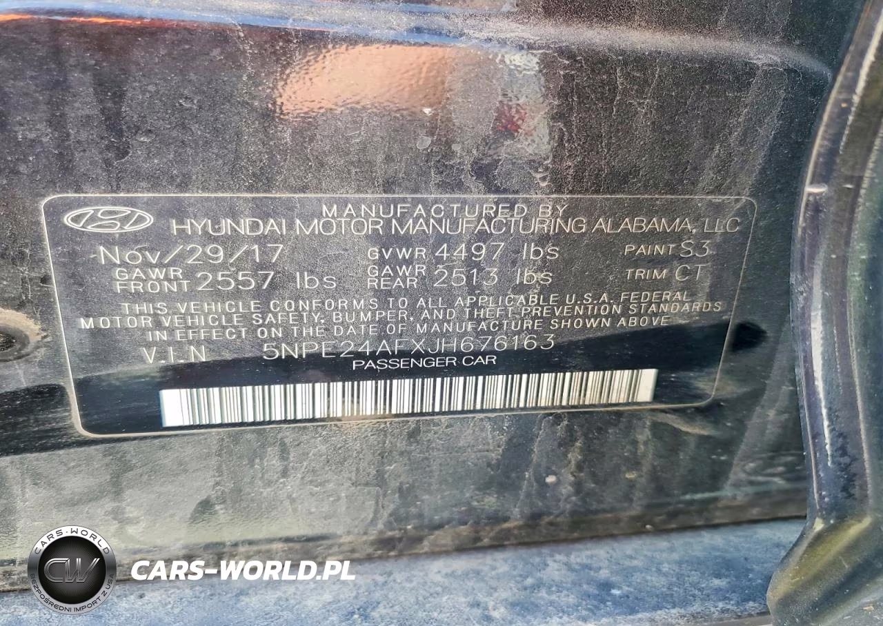 2018 Hyundai Sonata Se VIN:5NPE24AFXJH676163 - 12