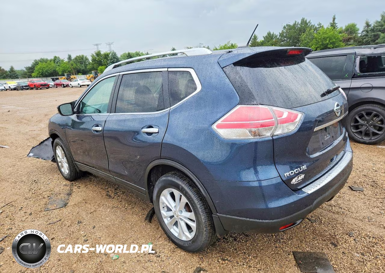 2015 Nissan Rogue Sv VIN:5N1AT2MV9FC818021 - 2