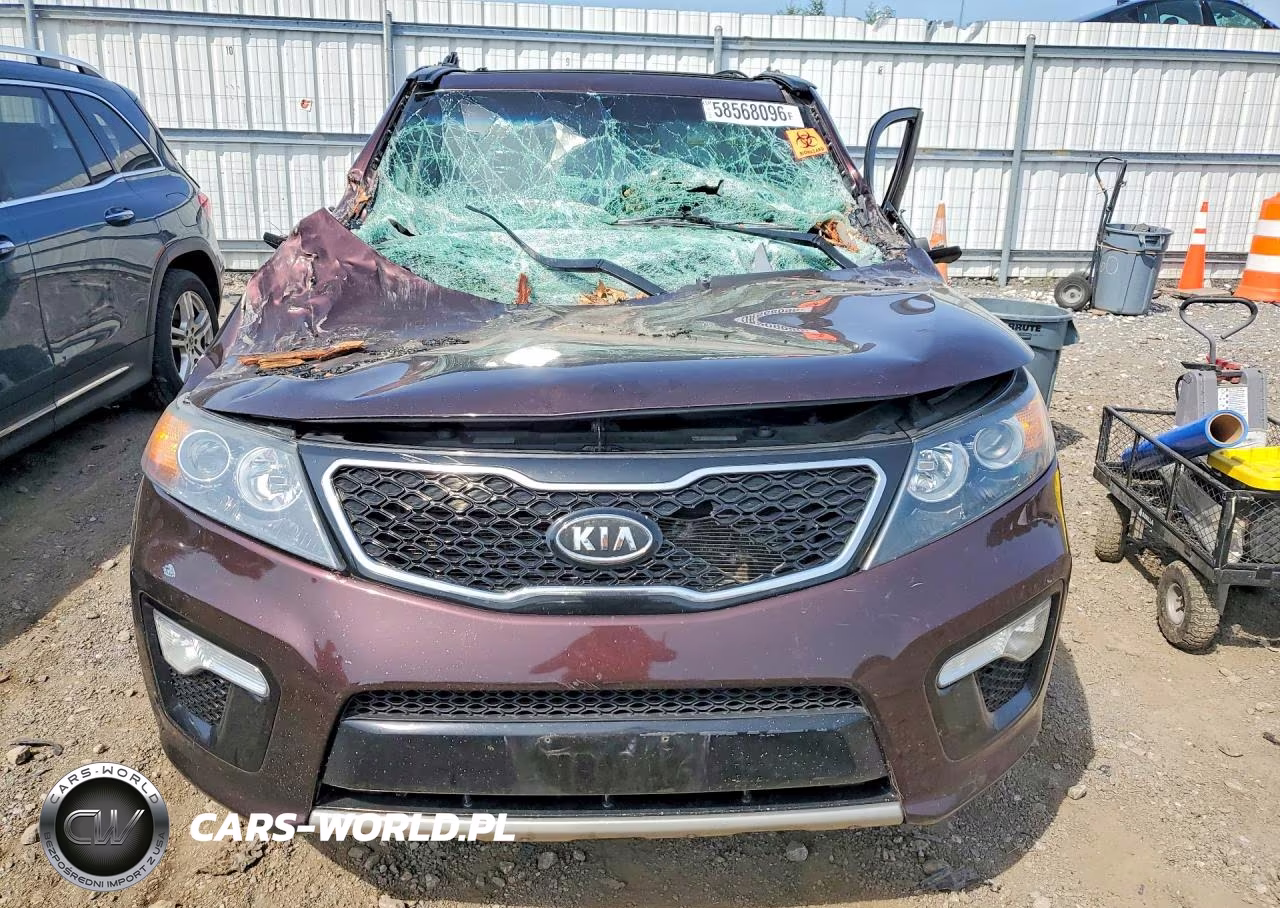 2012 Kia Sorento Sx VIN:5XYKWDA24CG251617 - 5