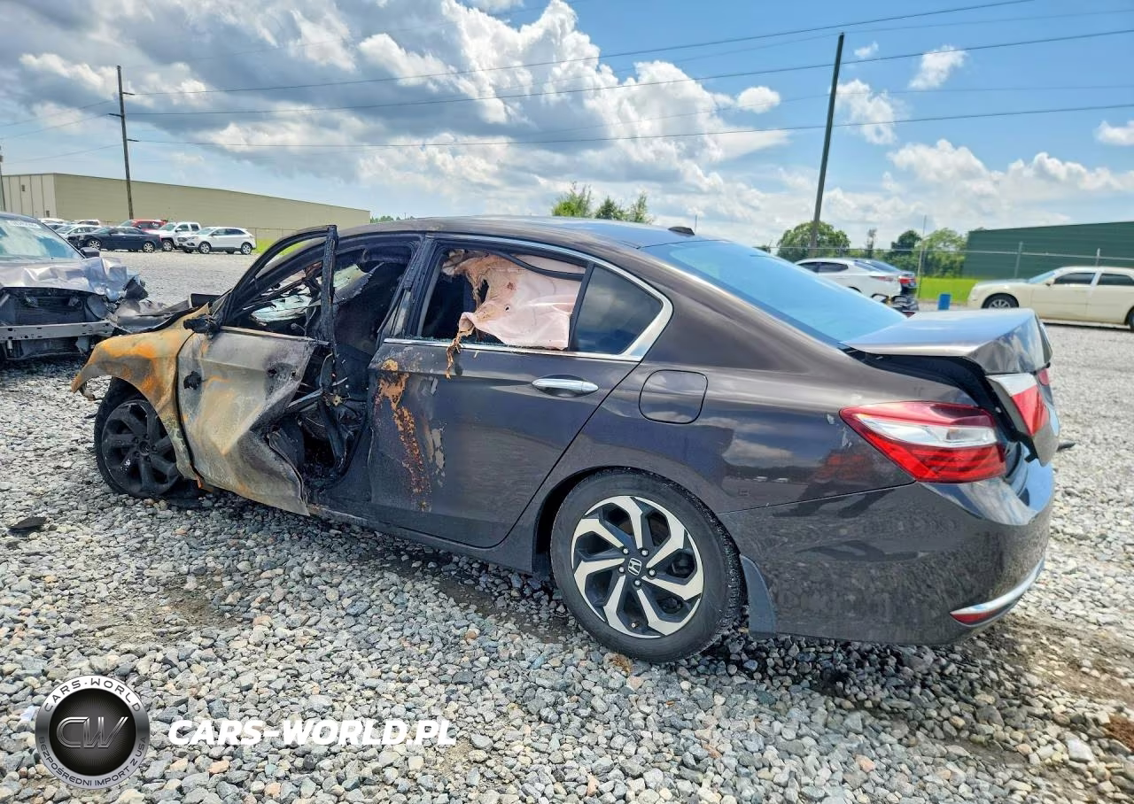 2016 Honda Accord Ex VIN:1HGCR2F73GA012555 - 2