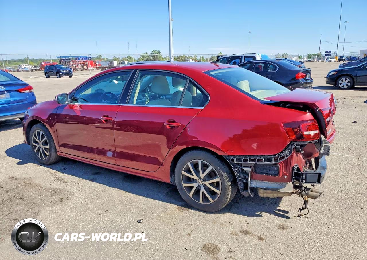 2017 Volkswagen Jetta Se VIN:3VWDB7AJ6HM368832 - 2