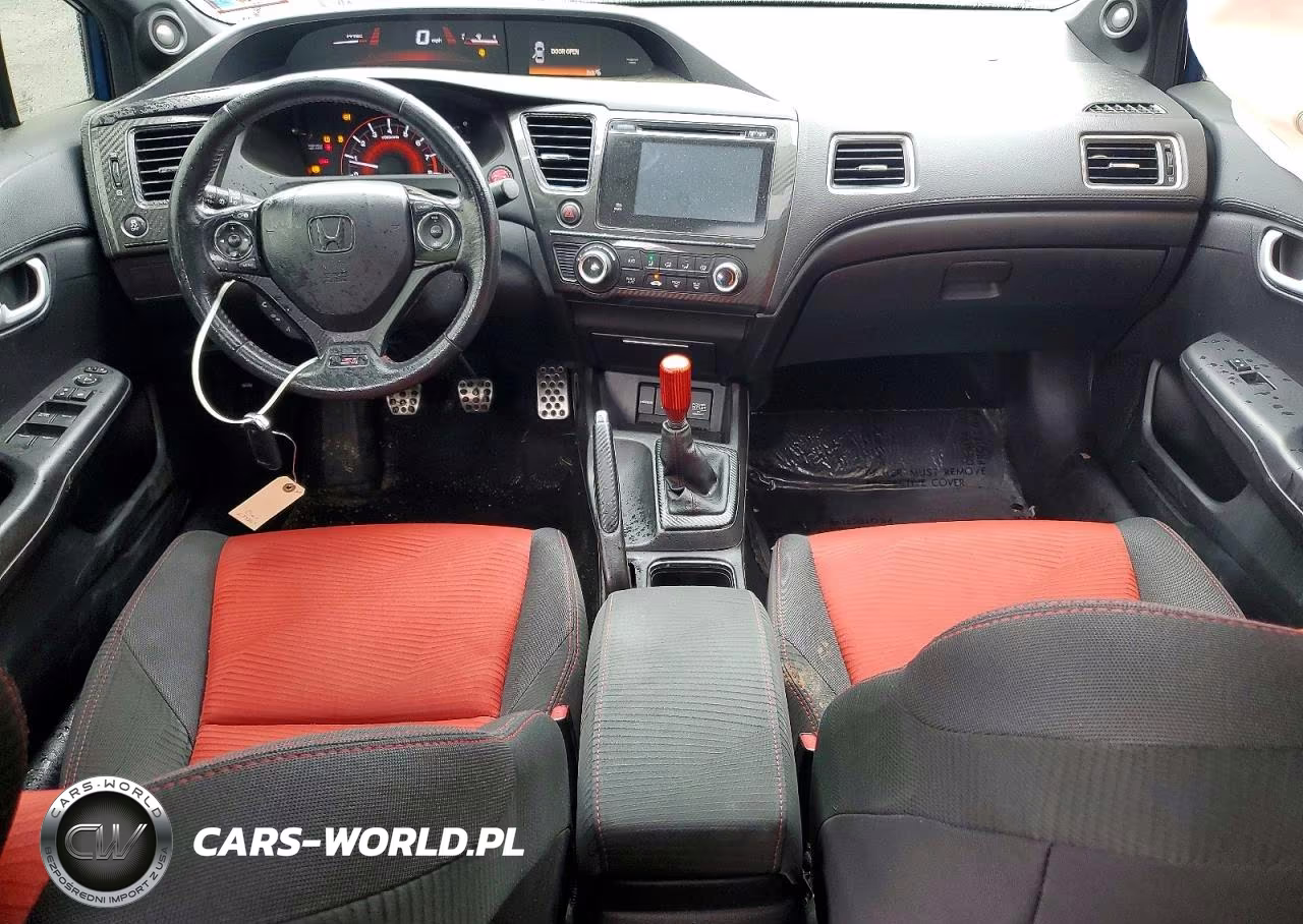 2015 Honda Civic Si VIN:2HGFB6E59FH701718 - 8