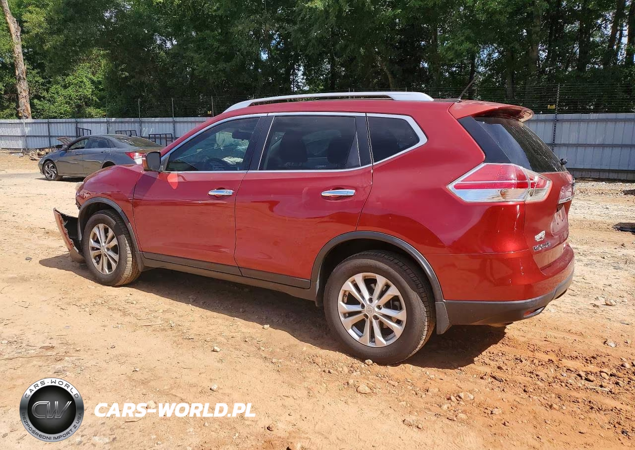 2015 Nissan Rogue Sv VIN:KNMAT2MT1FP571170 - 2