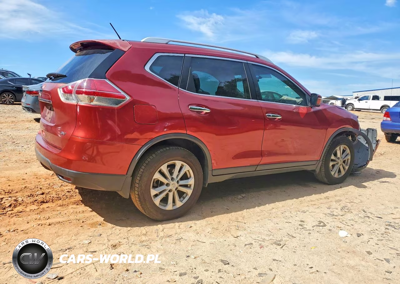 2015 Nissan Rogue Sv VIN:KNMAT2MT1FP571170 - 3
