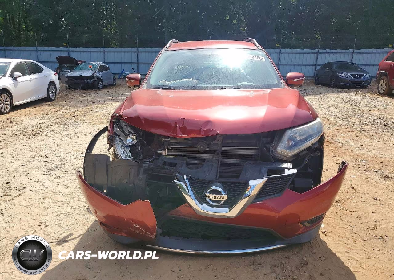 2015 Nissan Rogue Sv VIN:KNMAT2MT1FP571170 - 5