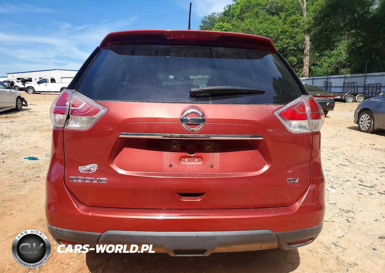 2015 Nissan Rogue Sv VIN:KNMAT2MT1FP571170 - 6