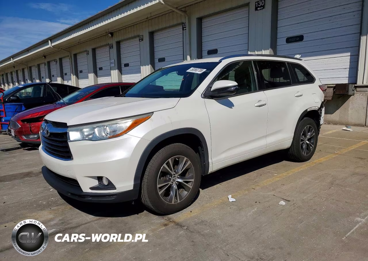 2016 Toyota Highlander Xle – zdjęcie 1 z 14
