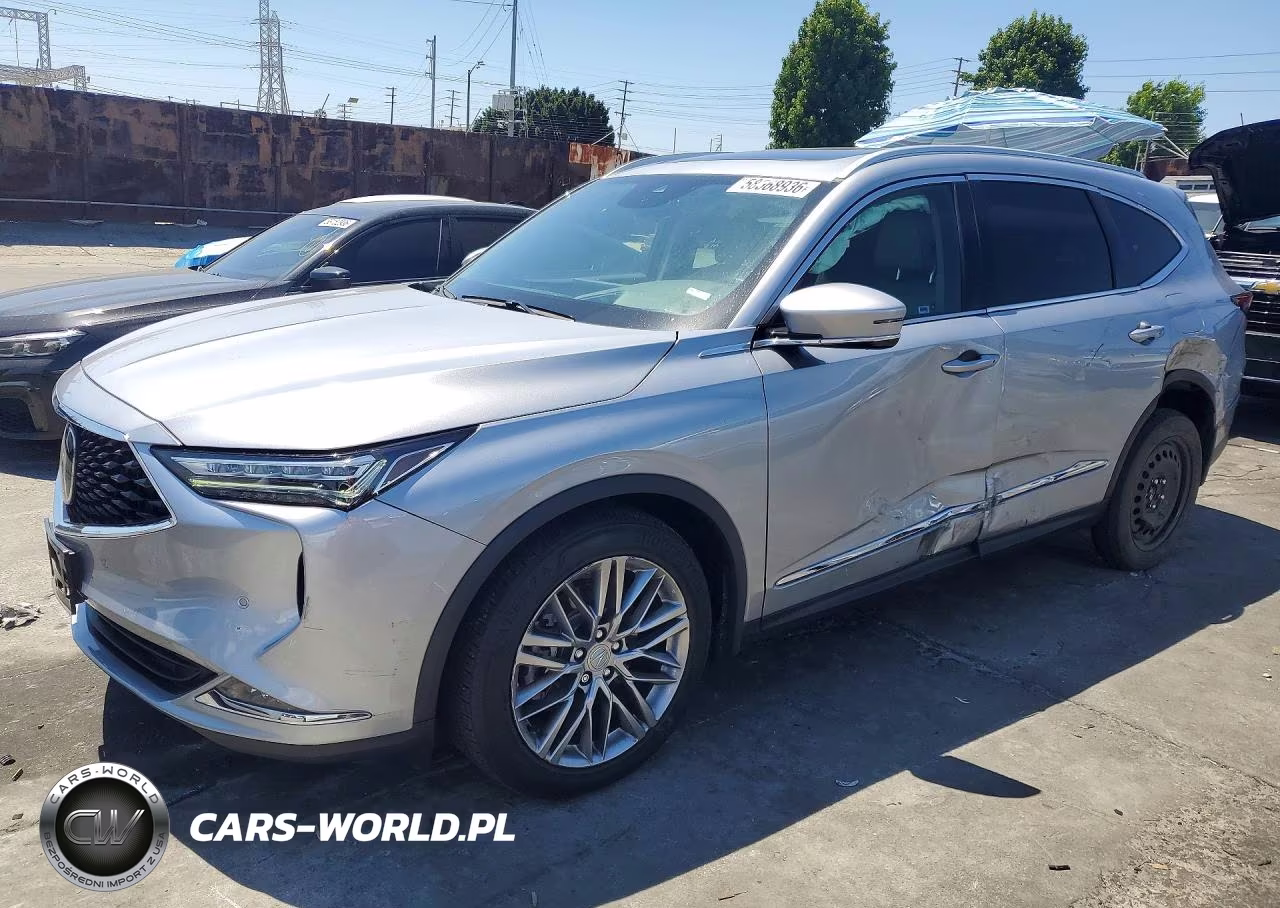 2024 Acura Mdx Advance VIN:5J8YE1H84RL018714 - 1