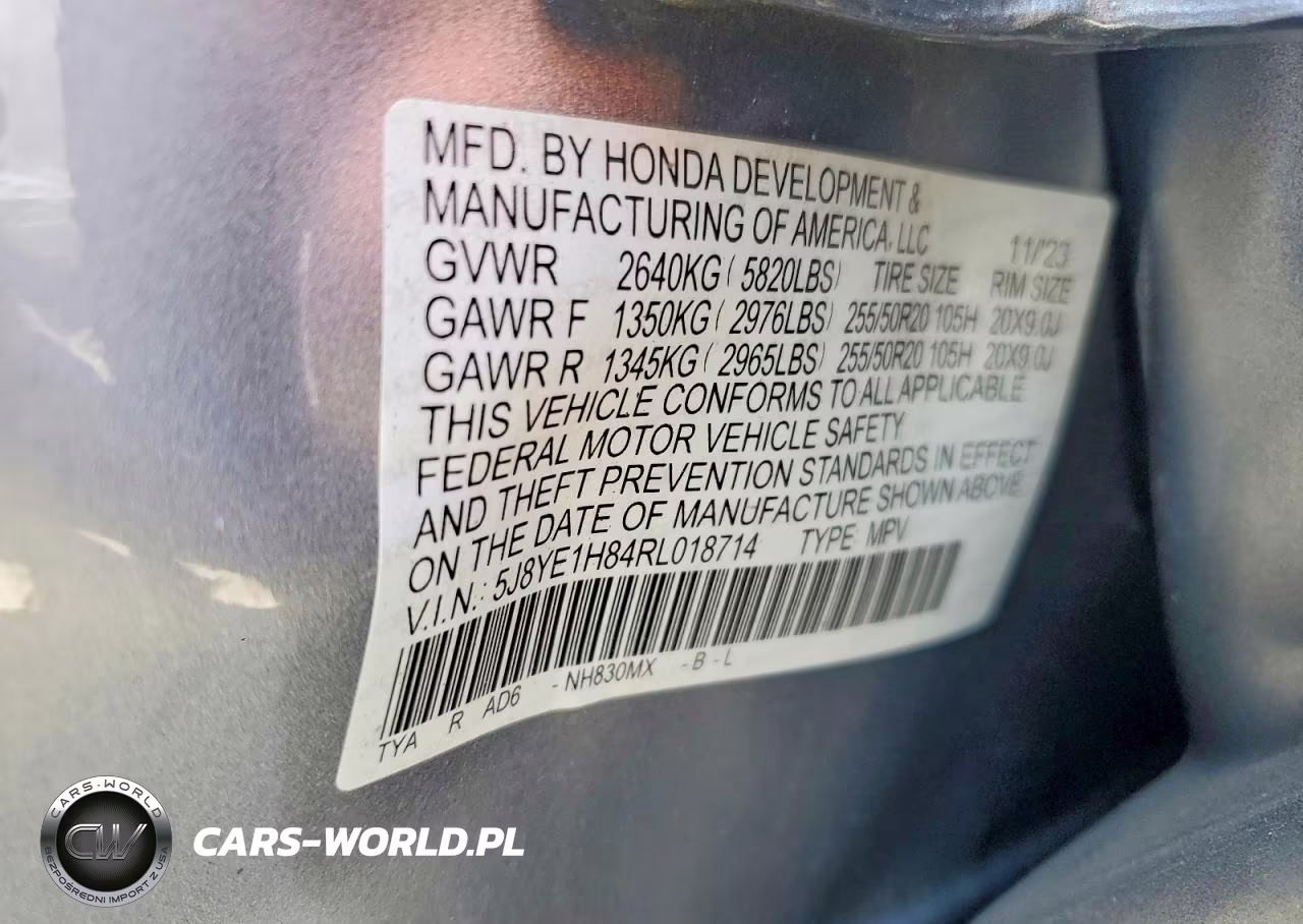 2024 Acura Mdx Advance VIN:5J8YE1H84RL018714 - 13
