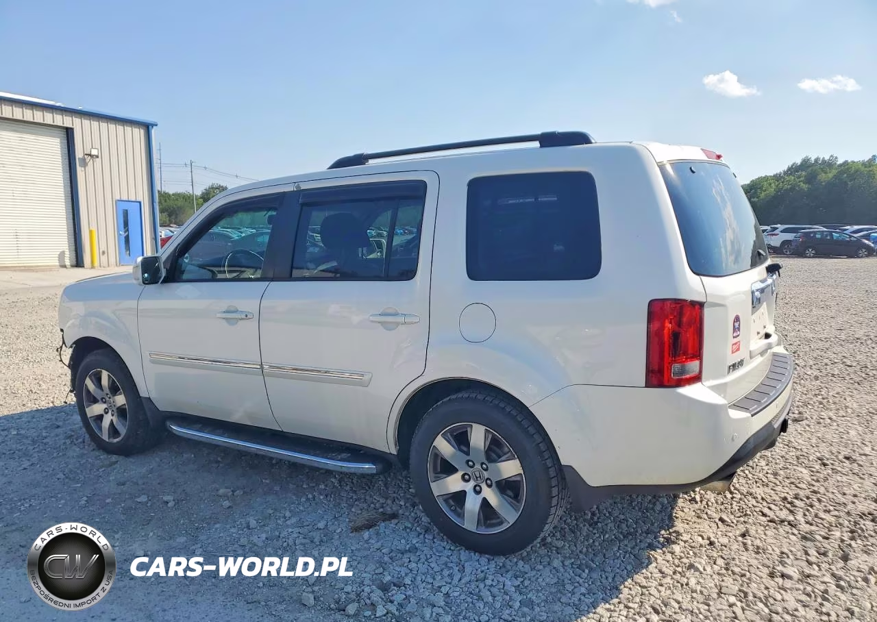 2013 Honda Pilot Touring VIN:5FNYF4H91DB061876 - 2