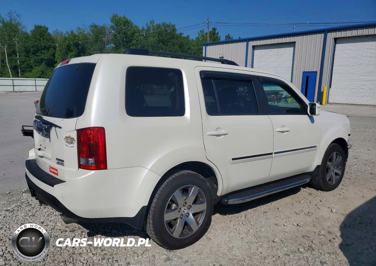 2013 Honda Pilot Touring VIN:5FNYF4H91DB061876 - 3