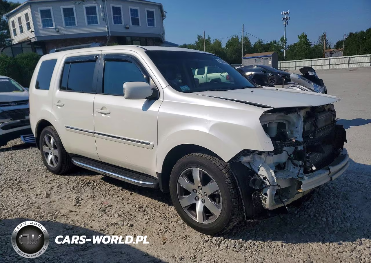 2013 Honda Pilot Touring VIN:5FNYF4H91DB061876 - 4