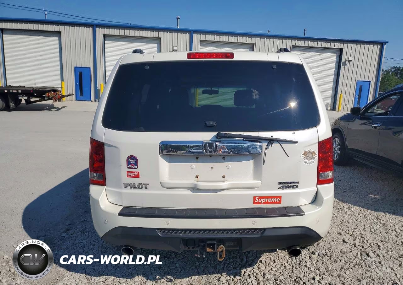 2013 Honda Pilot Touring VIN:5FNYF4H91DB061876 - 6