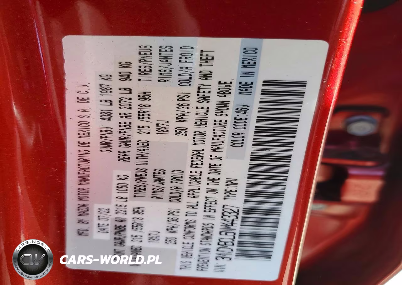 2022 Mazda Cx-30 Preferred VIN:3MVDMBCL6NM443327 - 12