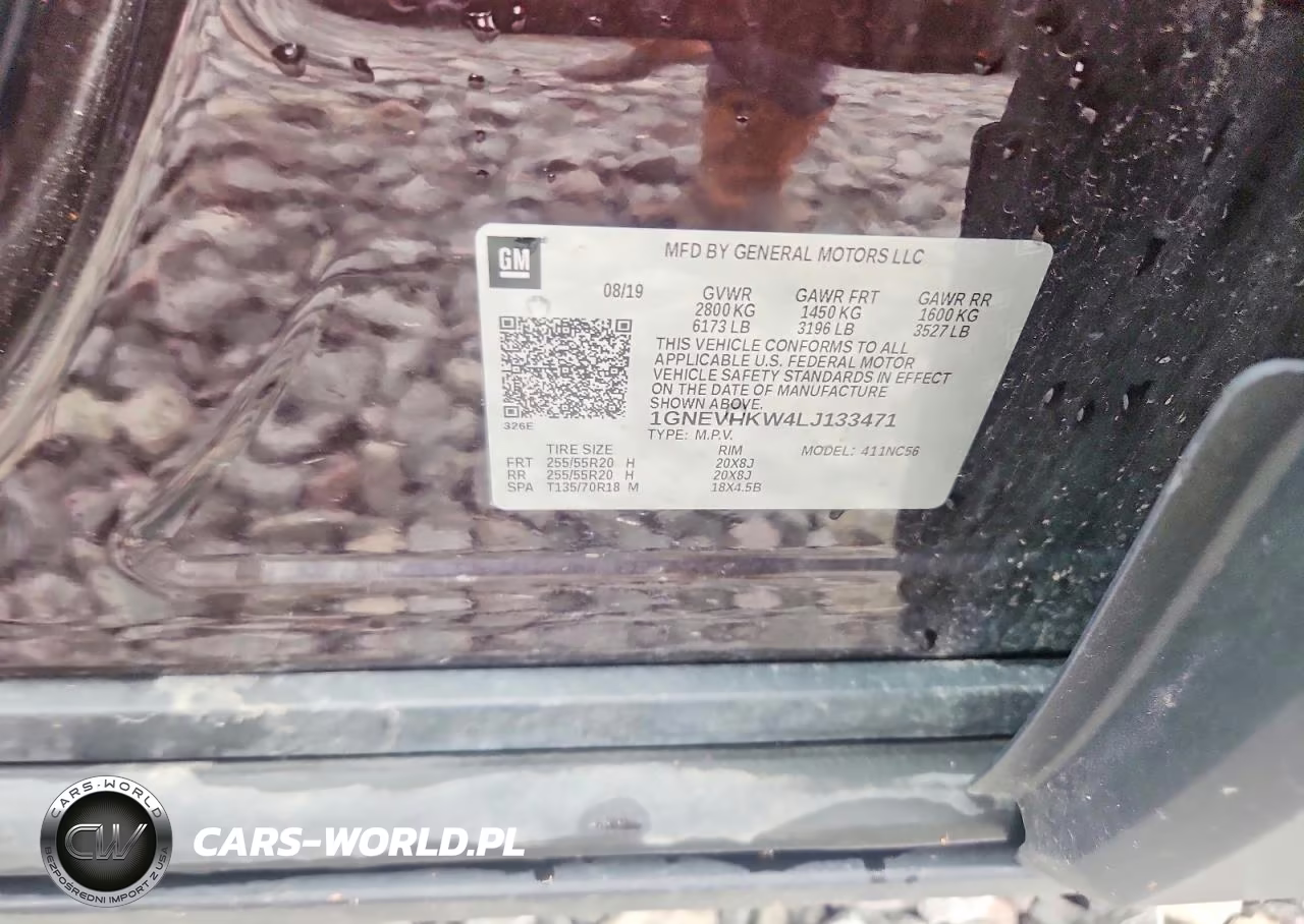 2020 Chevrolet Traverse Lt VIN:1GNEVHKW4LJ133471 - 13