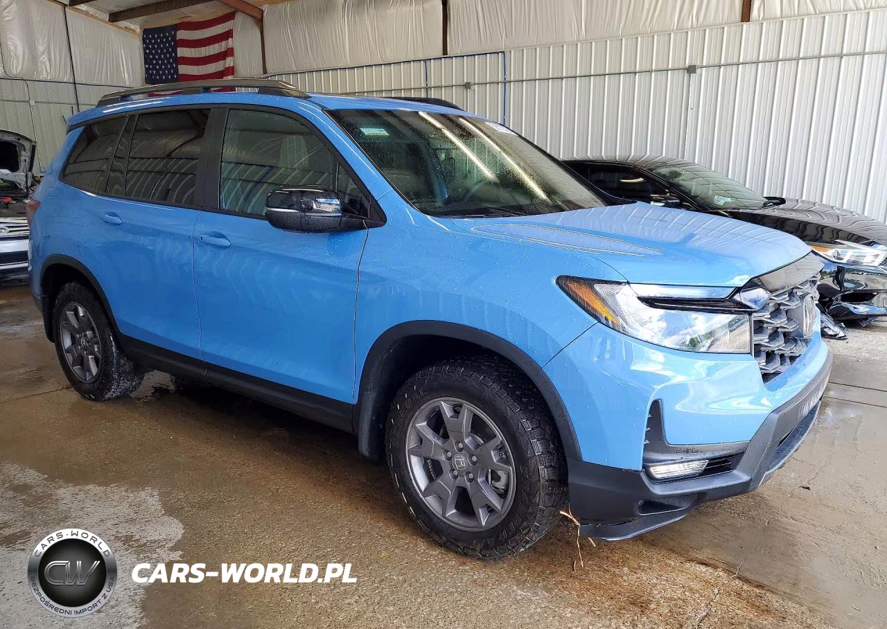 2024 Honda Passport Trail Sport VIN:5FNYF8H69RB021274 - 4