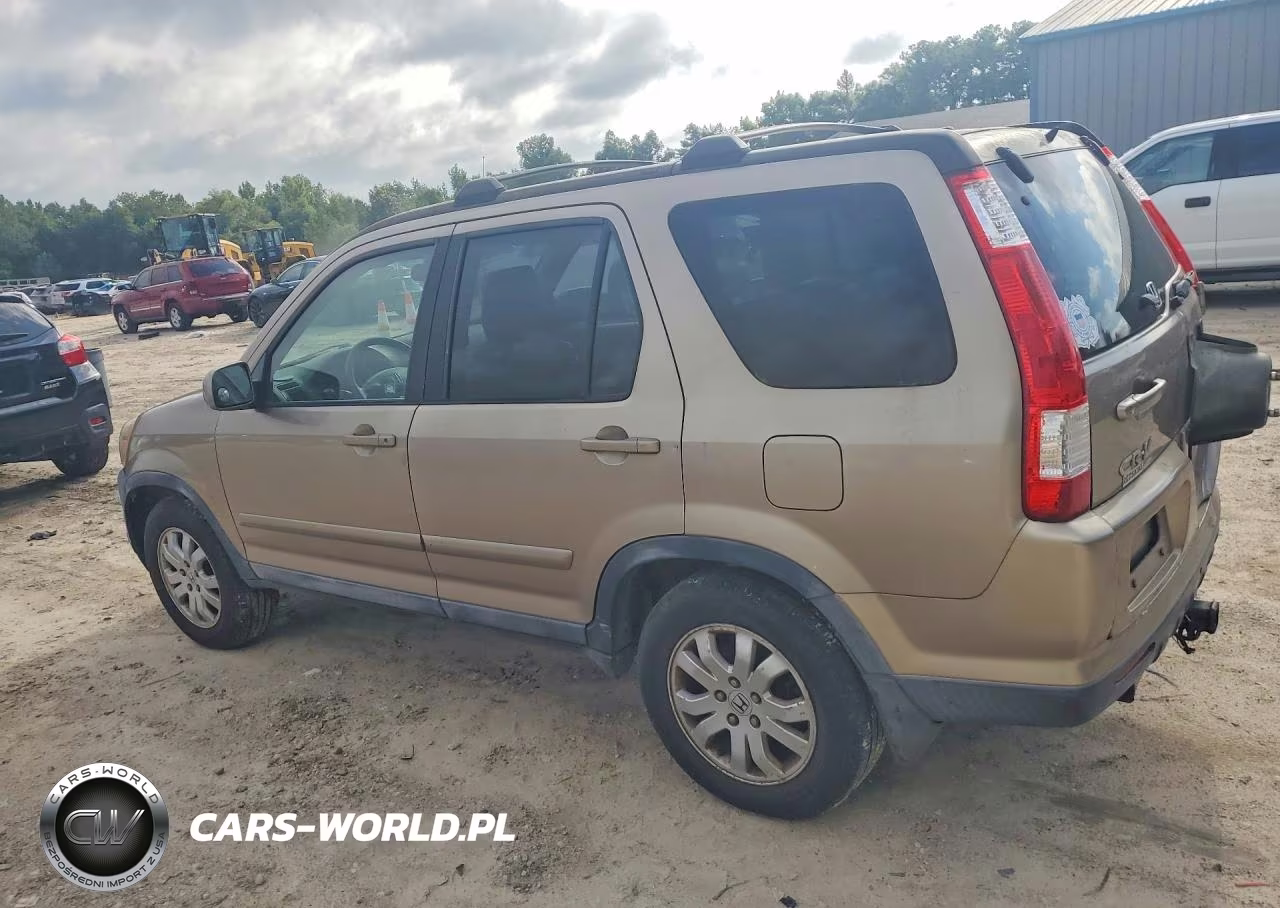 2006 Honda Cr-V Se VIN:SHSRD78966U427371 - 2