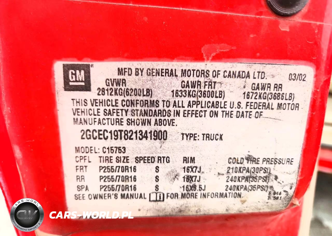 2002 Chevrolet Silverado C1500 VIN:2GCEC19T821341900 - 12