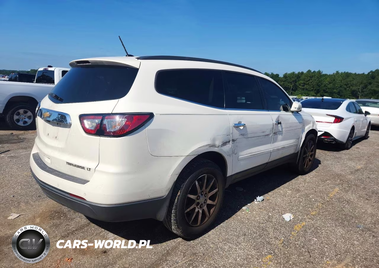 2015 Chevrolet Traverse Lt VIN:1GNKRGKD6FJ305813 - 3