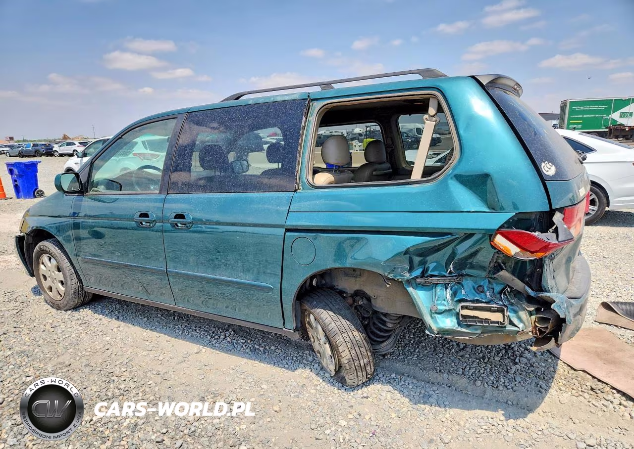 2003 Honda Odyssey Exl VIN:2HKRL18073H504514 - 2