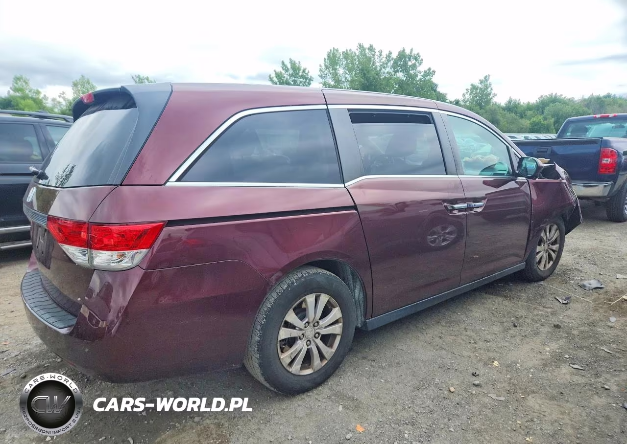 2015 Honda Odyssey Ex VIN:5FNRL5H48FB086722 - 3