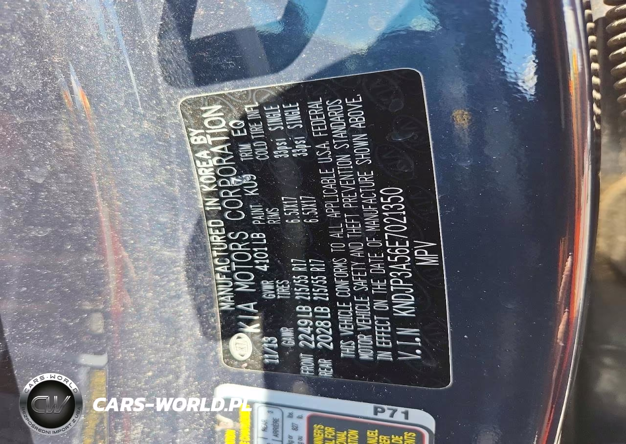 2014 Kia Soul + VIN:KNDJP3A56E7021350 - 12