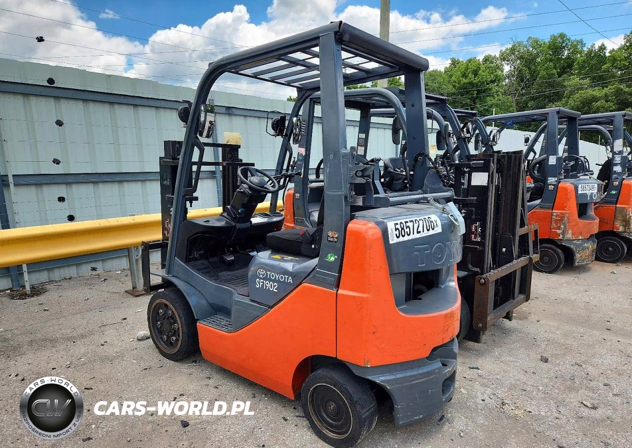 2016 Toyota 8Fgcu20 Forklift VIN:77011 - 3
