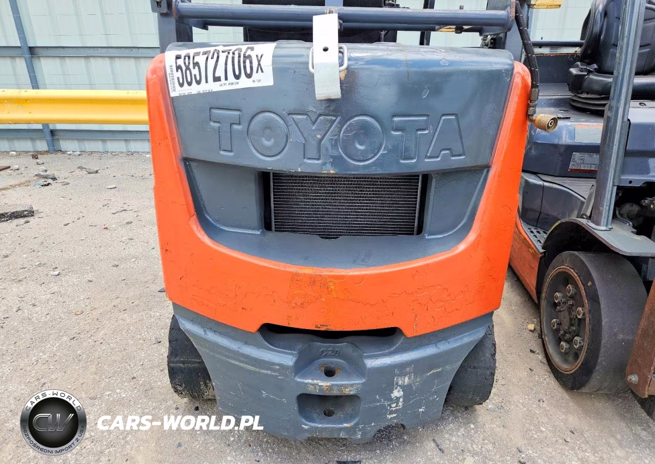 2016 Toyota 8Fgcu20 Forklift VIN:77011 - 9