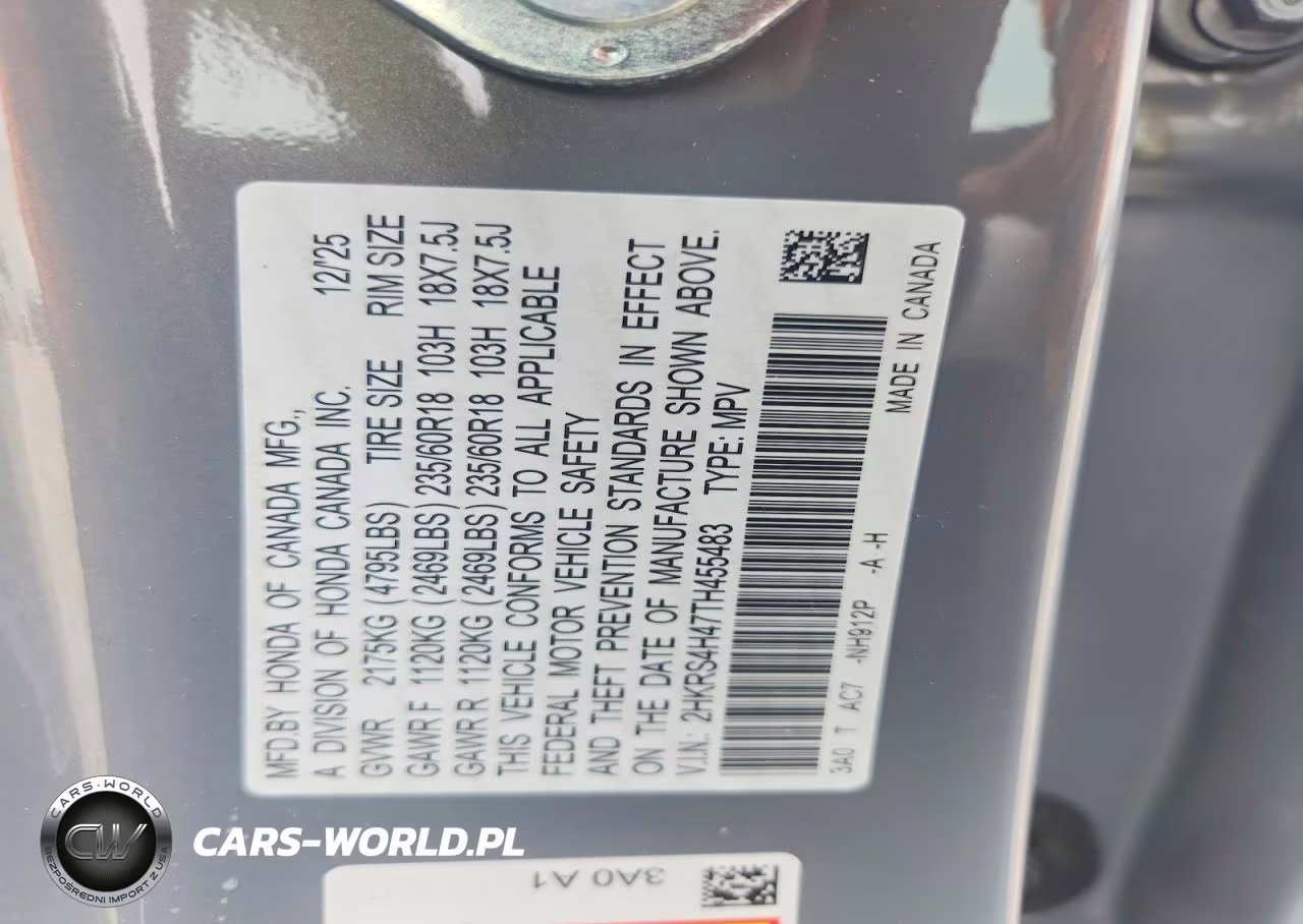2026 Honda Cr-V Ex VIN:2HKRS4H47TH455483 - 13