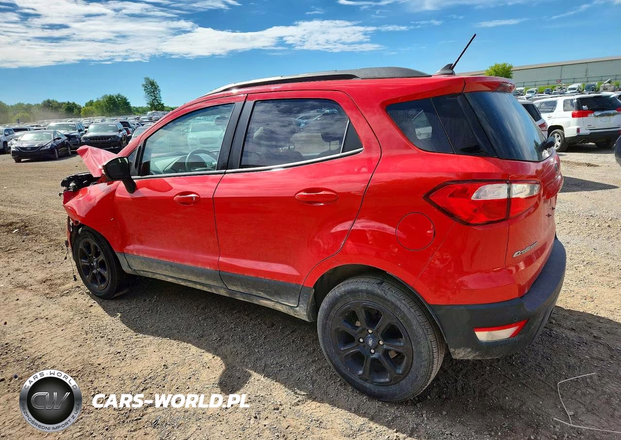 2019 Ford Ecosport Se VIN:MAJ3S2GE4KC278007 - 2