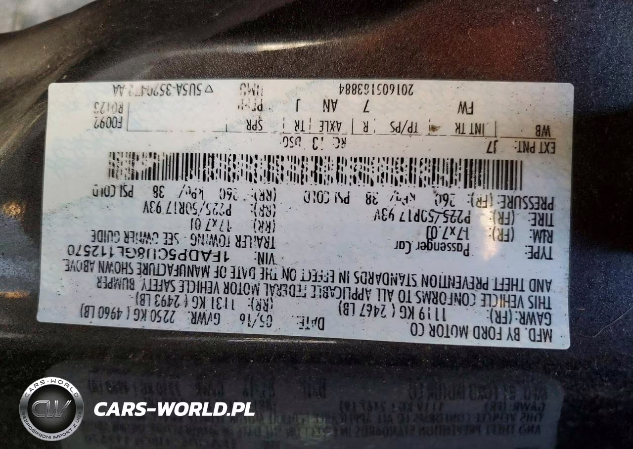 2016 Ford C-Max Premium Sel VIN:1FADP5CU8GL112570 - 12