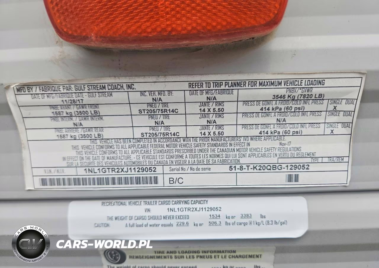2018 Gulf Stream Kingsport Camper VIN:1NL1GTR2XJ1129052 - 10