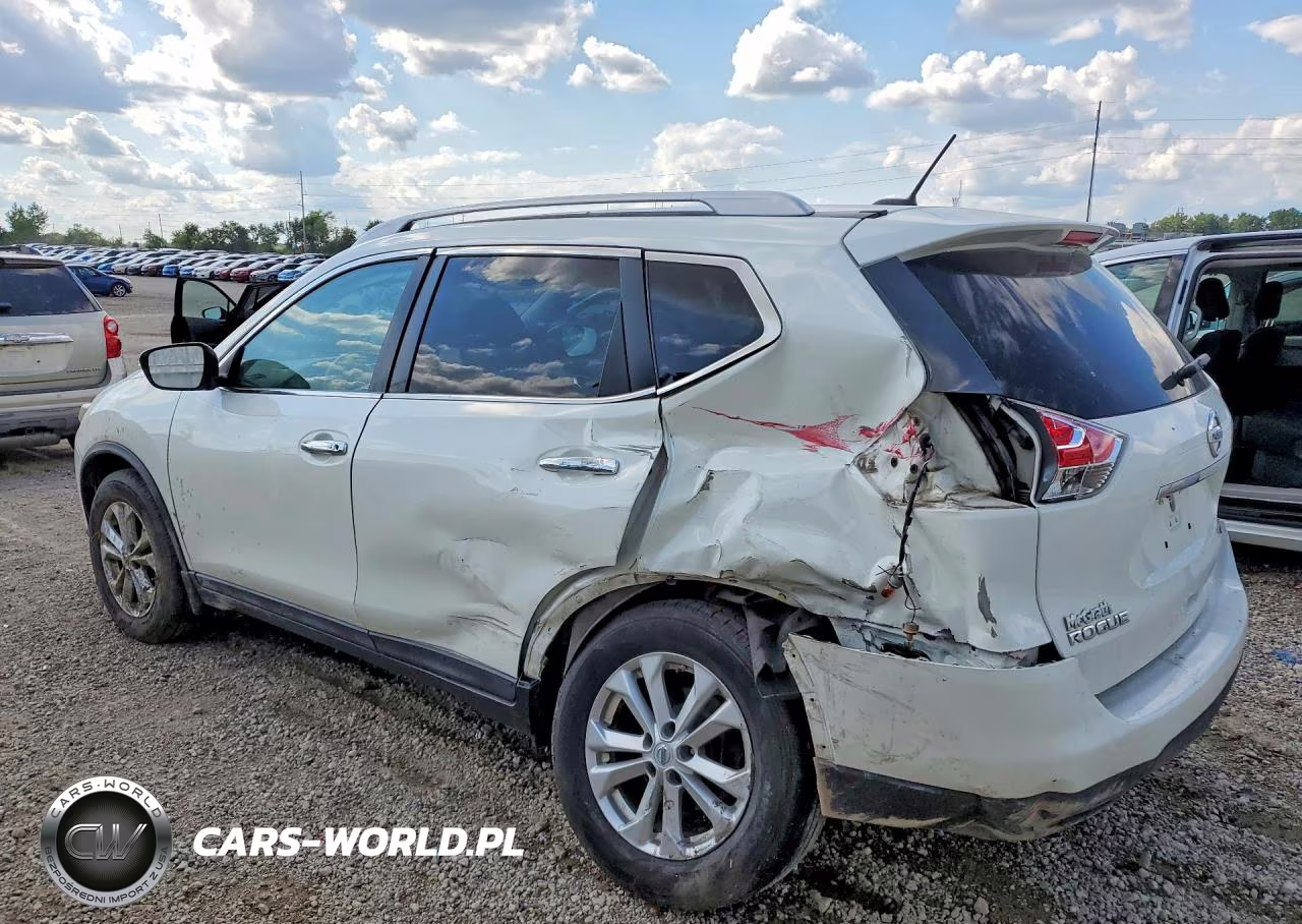 2015 Nissan Rogue Sv VIN:5N1AT2MV4FC849466 - 2