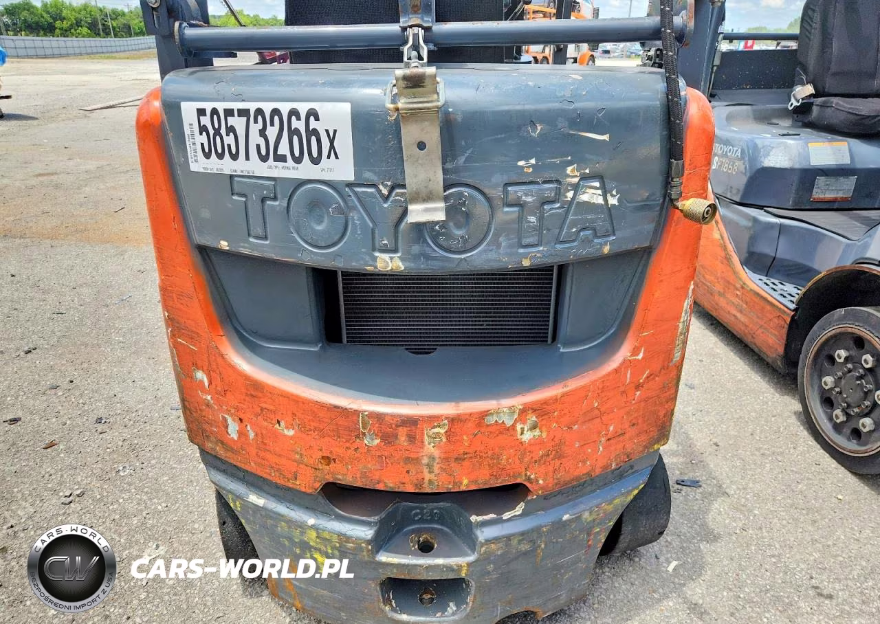 2016 Toyota 8Fgcu20 Forklift VIN:77017 - 9