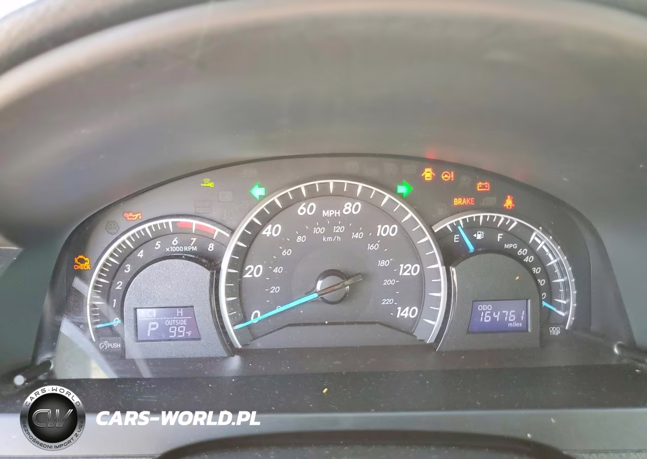 2012 Toyota Camry Xle VIN:4T4BF1FK3CR255424 - 9
