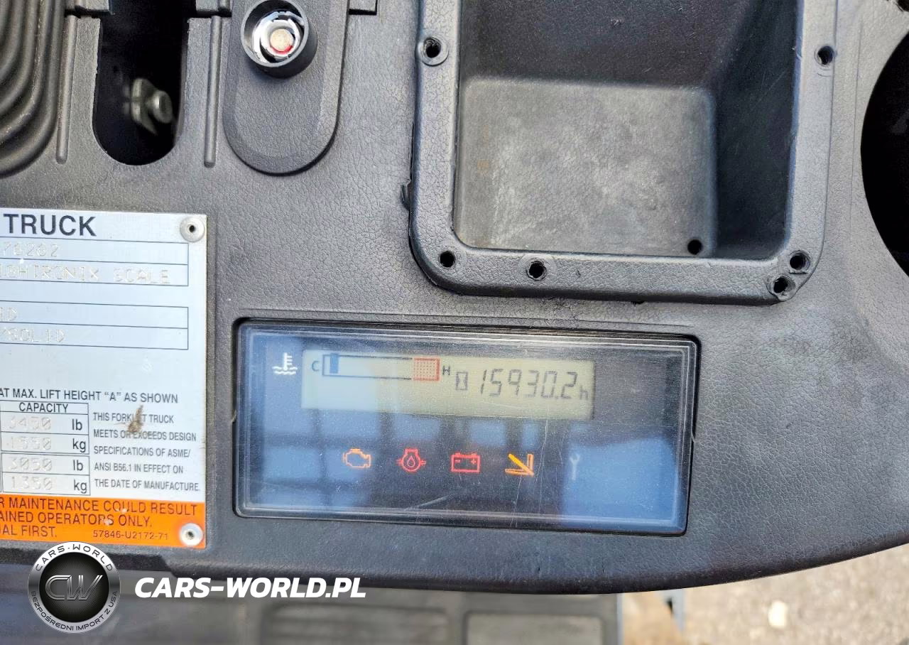 2016 Toyota 8Fgcu20 Forklift VIN:76262 - 8