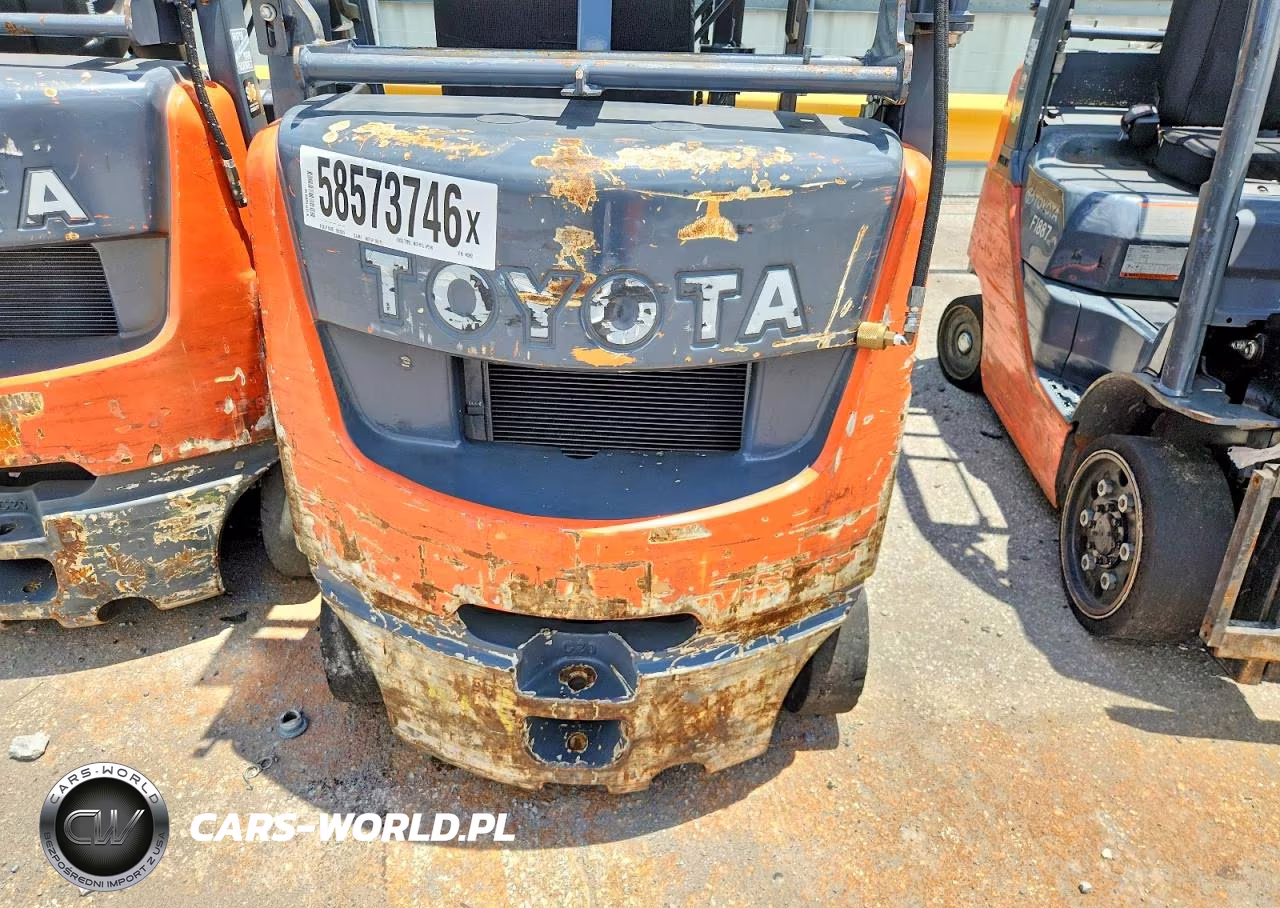 2016 Toyota 8Fgcu20 Forklift VIN:76262 - 9