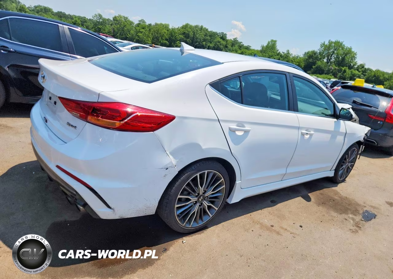 2017 Hyundai Elantra Sport VIN:KMHD04LB9HU345646 - 3