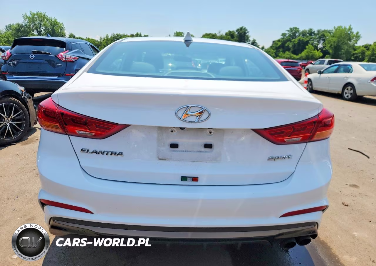 2017 Hyundai Elantra Sport VIN:KMHD04LB9HU345646 - 6