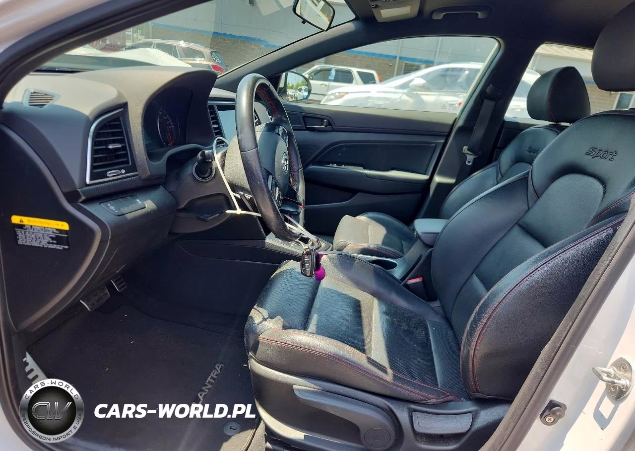 2017 Hyundai Elantra Sport VIN:KMHD04LB9HU345646 - 7