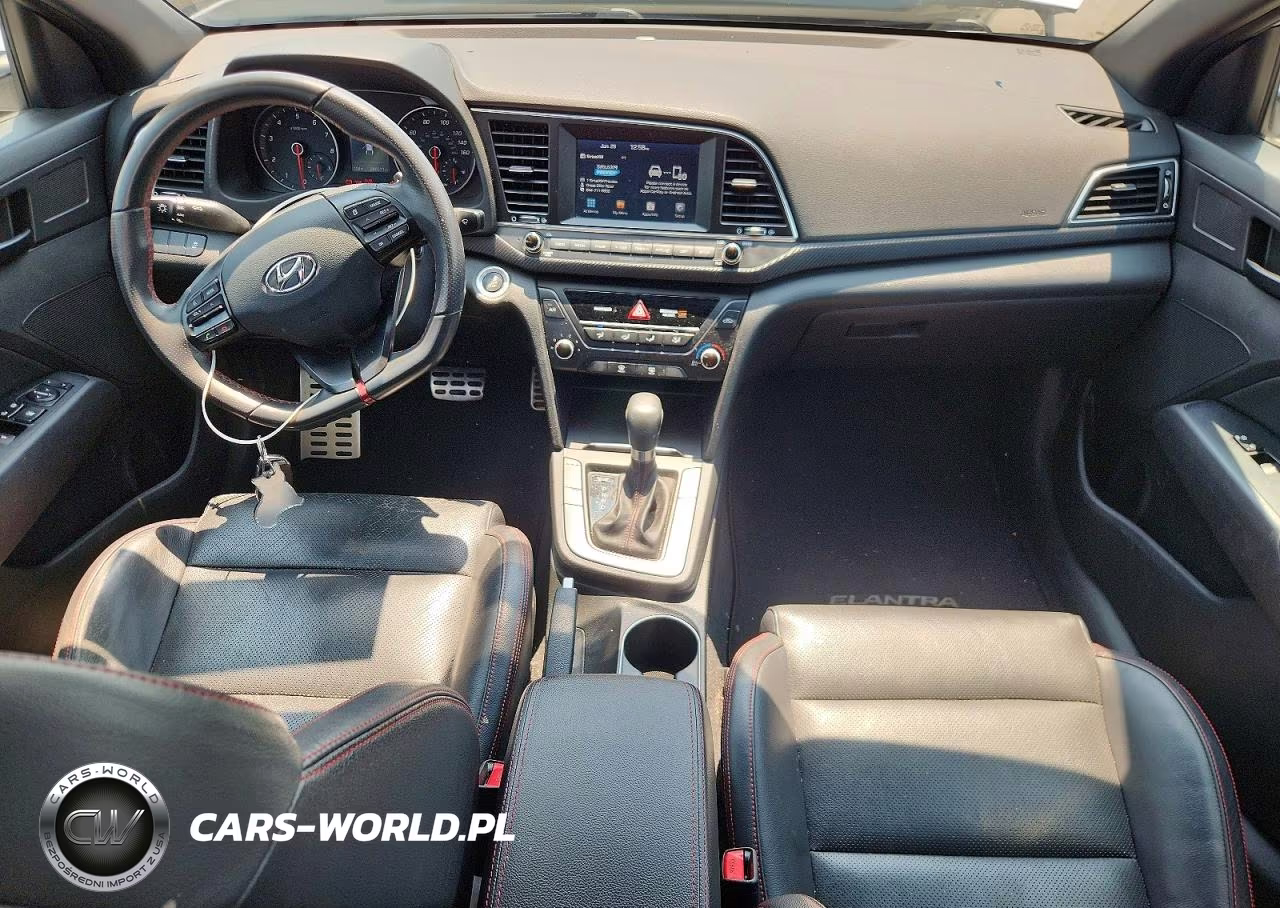 2017 Hyundai Elantra Sport VIN:KMHD04LB9HU345646 - 8