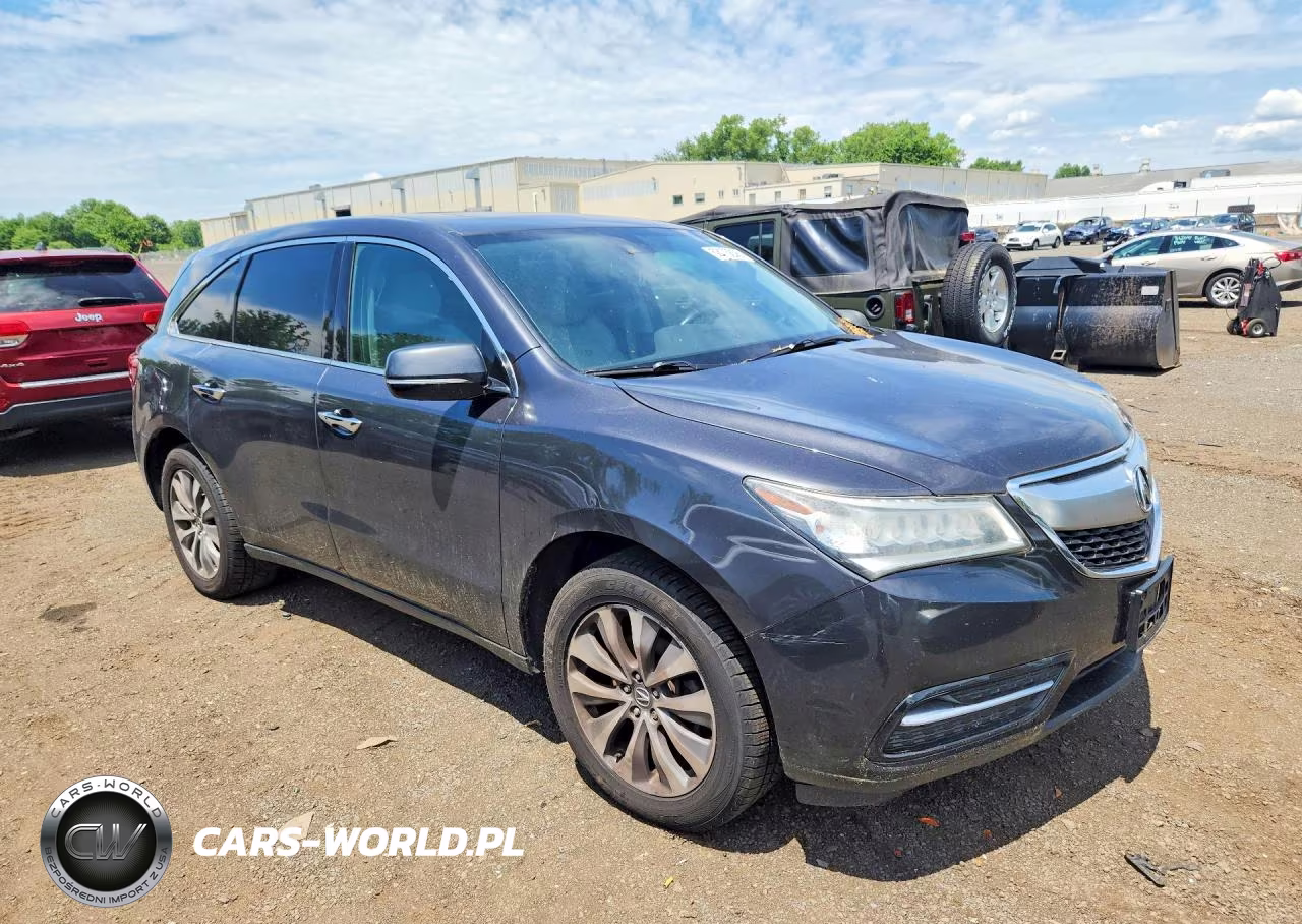 2015 Acura Mdx Technology VIN:5FRYD4H45FB004124 - 4