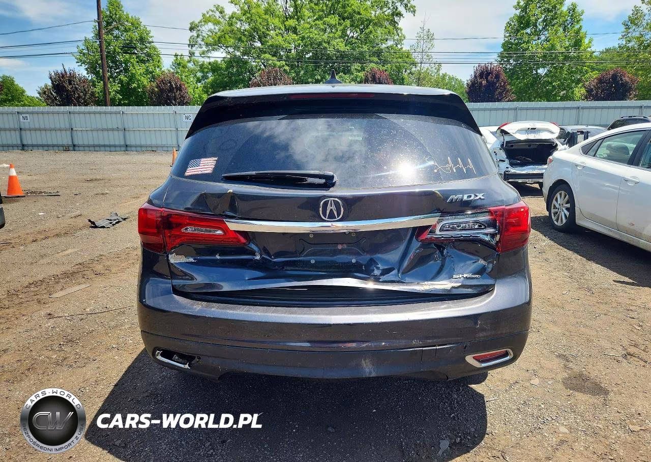 2015 Acura Mdx Technology VIN:5FRYD4H45FB004124 - 6