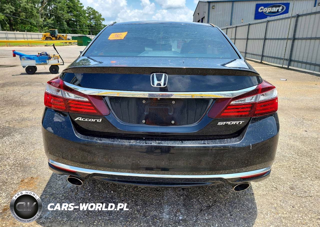 2016 Honda Accord Sport VIN:1HGCR2F59GA229039 - 6