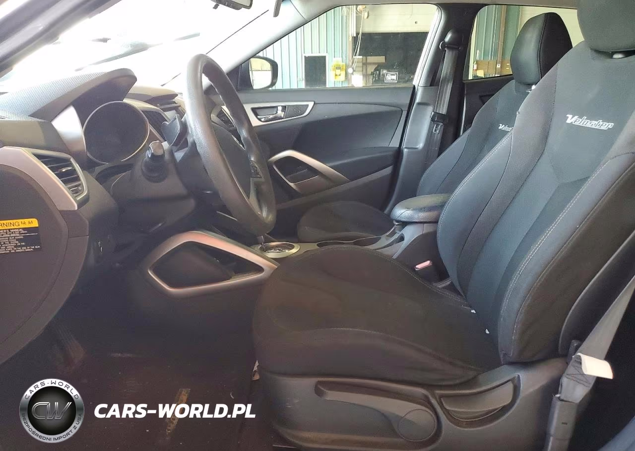 2012 Hyundai Veloster Base VIN:KMHTC6AD5CU042505 - 7