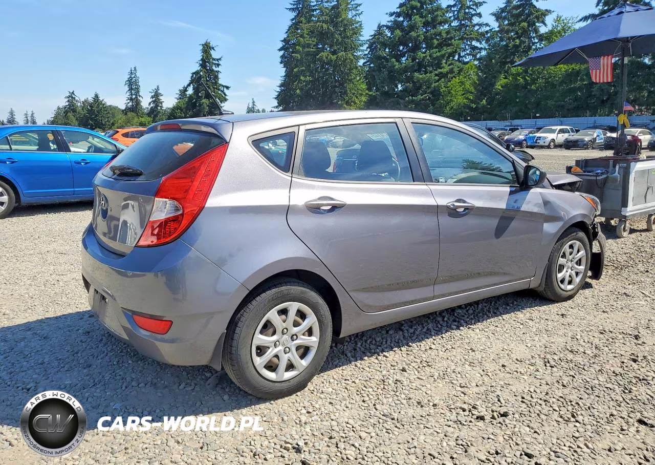 2014 Hyundai Accent Gs VIN:KMHCT5AE3EU168366 - 3