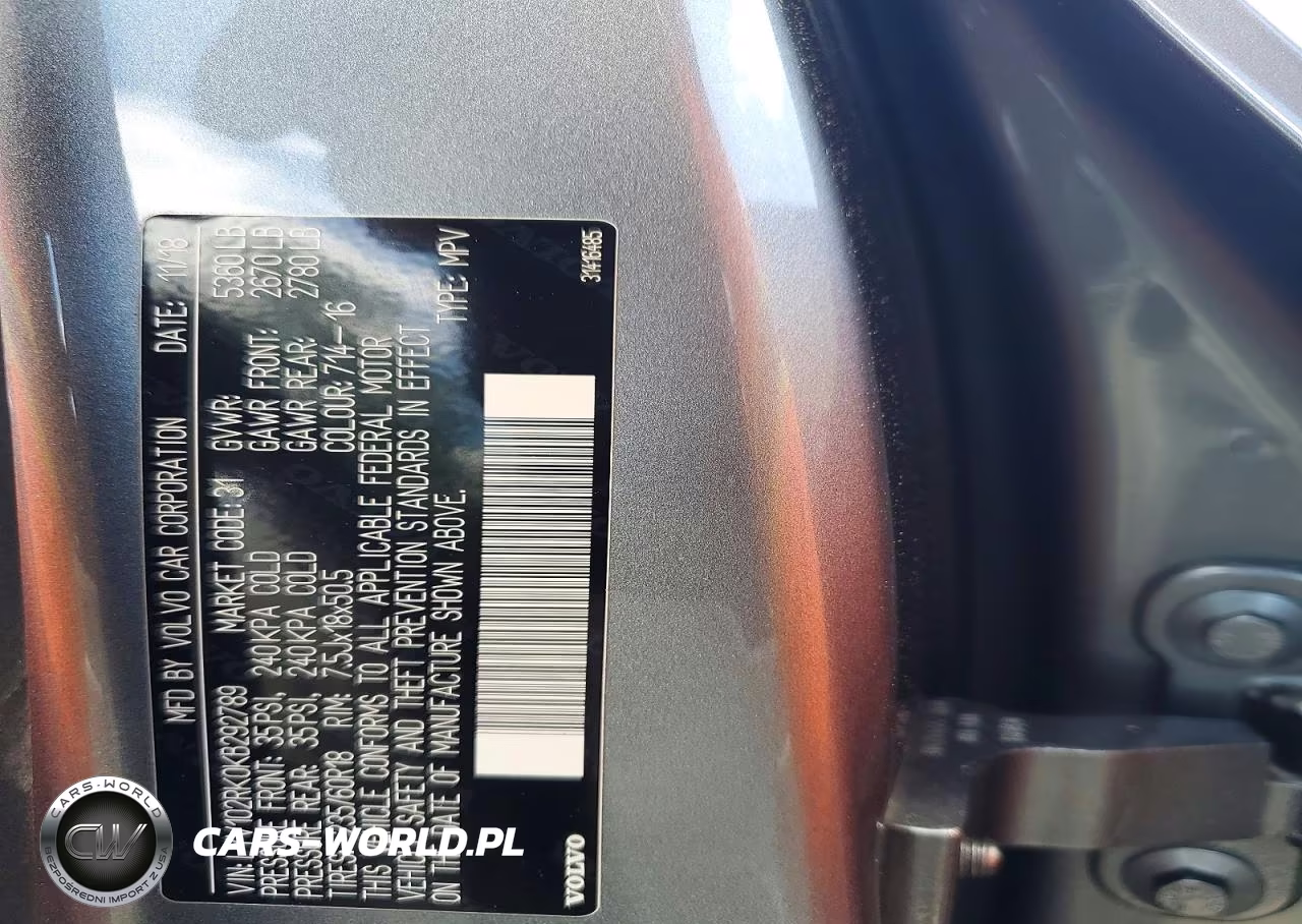 2019 Volvo Xc60 T5 VIN:LYV102RK0KB292789 - 13