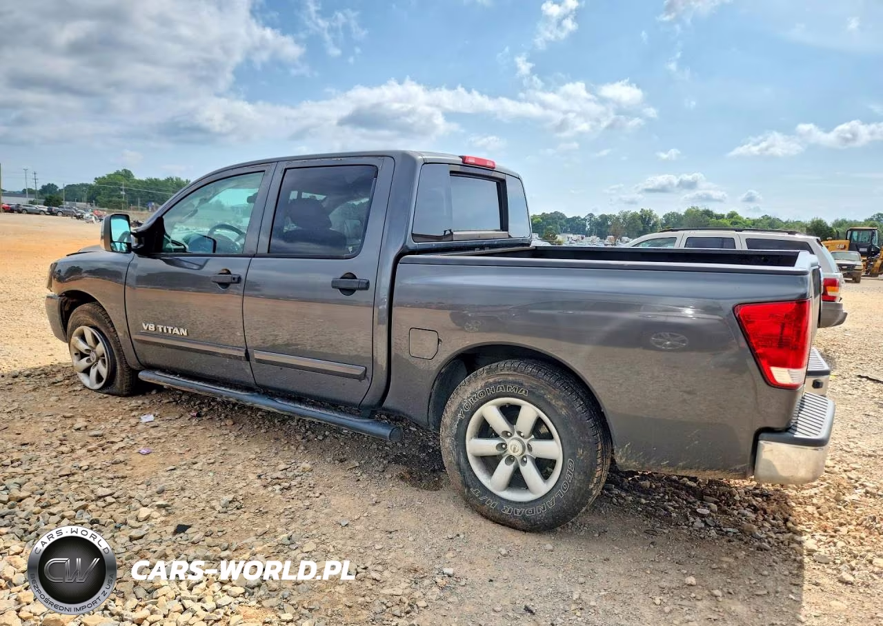 2012 Nissan Titan Sv VIN:1N6BA0EK2CN314382 - 2