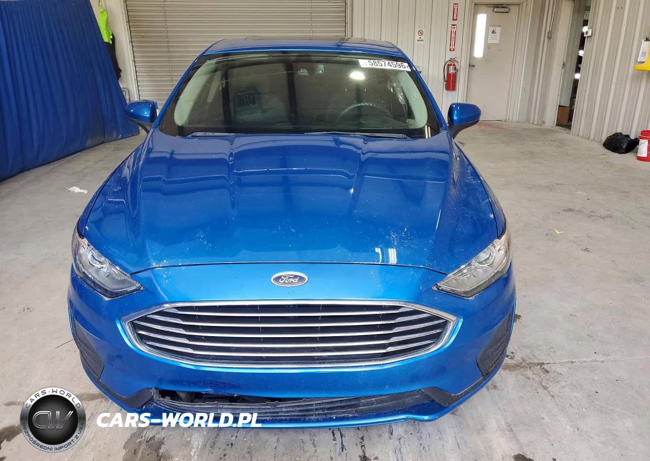 2019 Ford Fusion Se VIN:3FA6P0HD2KR249437 - 5